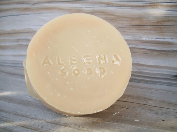 Alegna Soap® shaving soap with bentonite clay